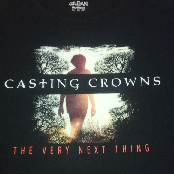 Casting Crowns 🎵 Band Tour Shirt Very Next Thing - Picture 1 of 9